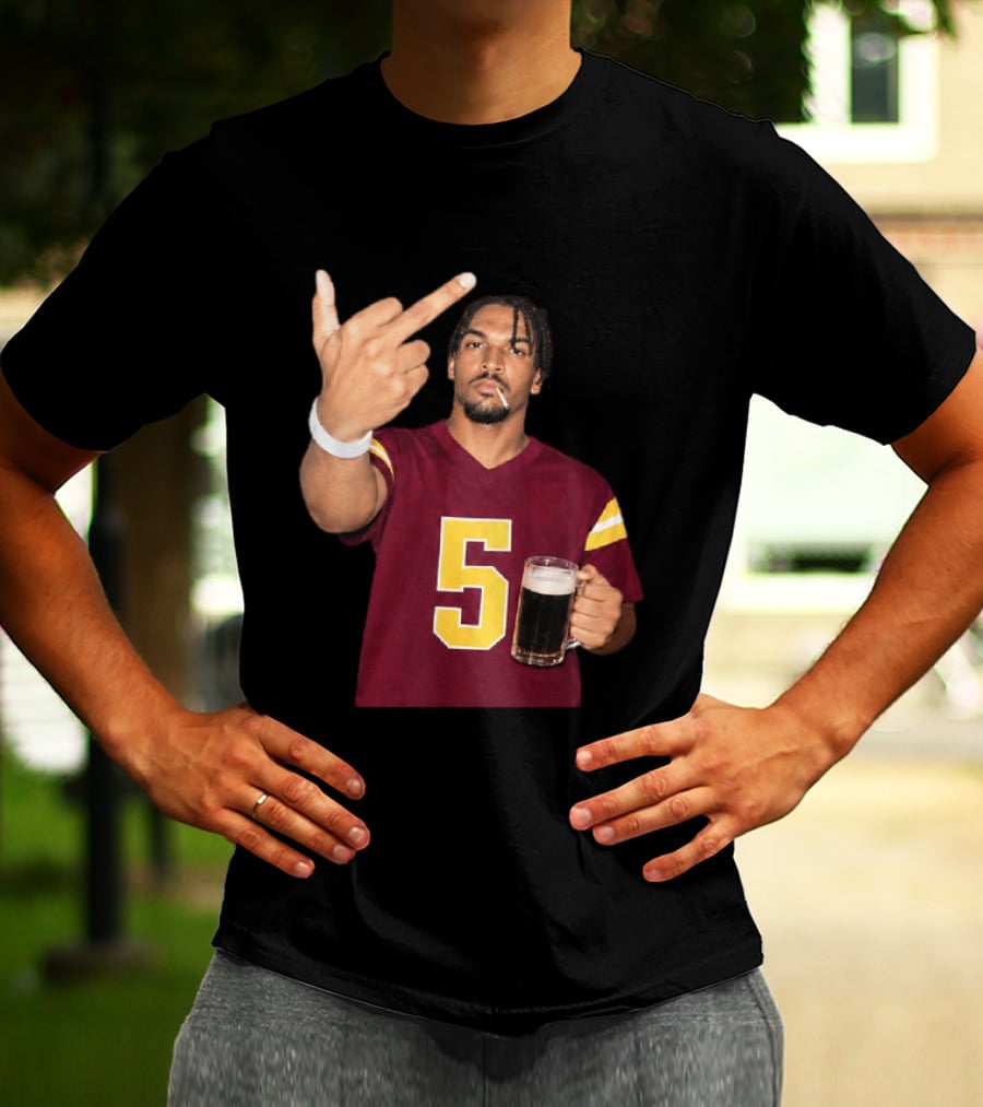 Jayden Daniels Middle Finger T-Shirt