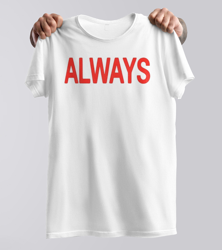 Twenty One Pilots Always Red T-Shirt