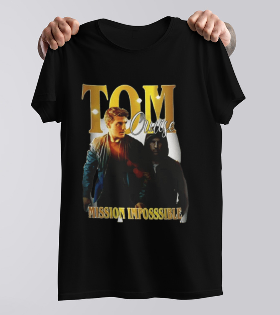 Tom Cruise Mission Impossible Two Men Standing Wearing Jackets T-Shirt