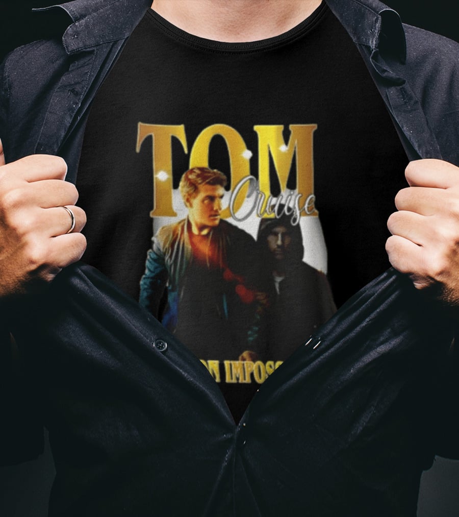 Tom Cruise Mission Impossible Two Men Standing Wearing Jackets T-Shirt