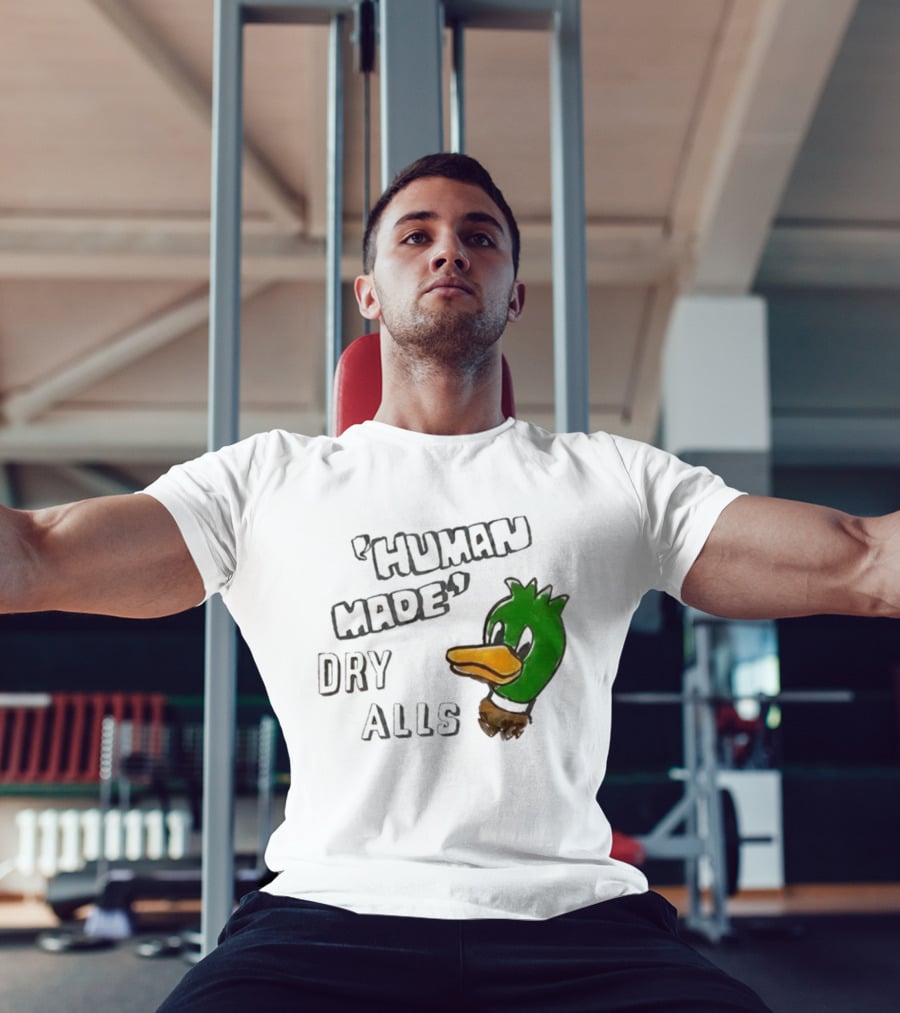 J Hope Human Made Dry Alls Green Mallard Duck T-Shirt