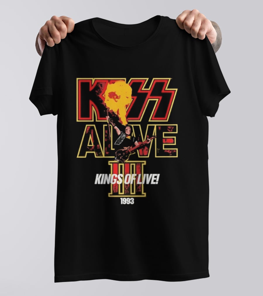 Kiss Alive III Kings Of Live 1993 T-Shirt
