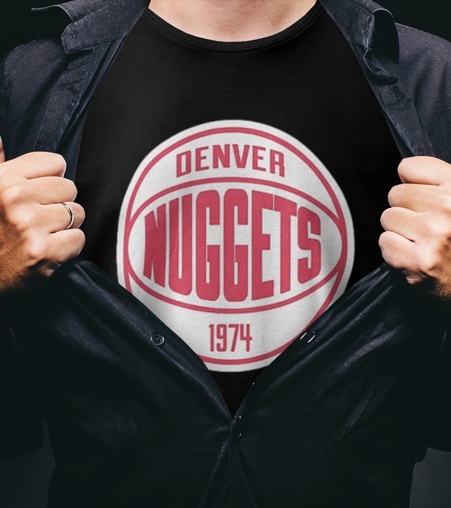 Denver Nuggets 1974 Vintage Basketball T-Shirt