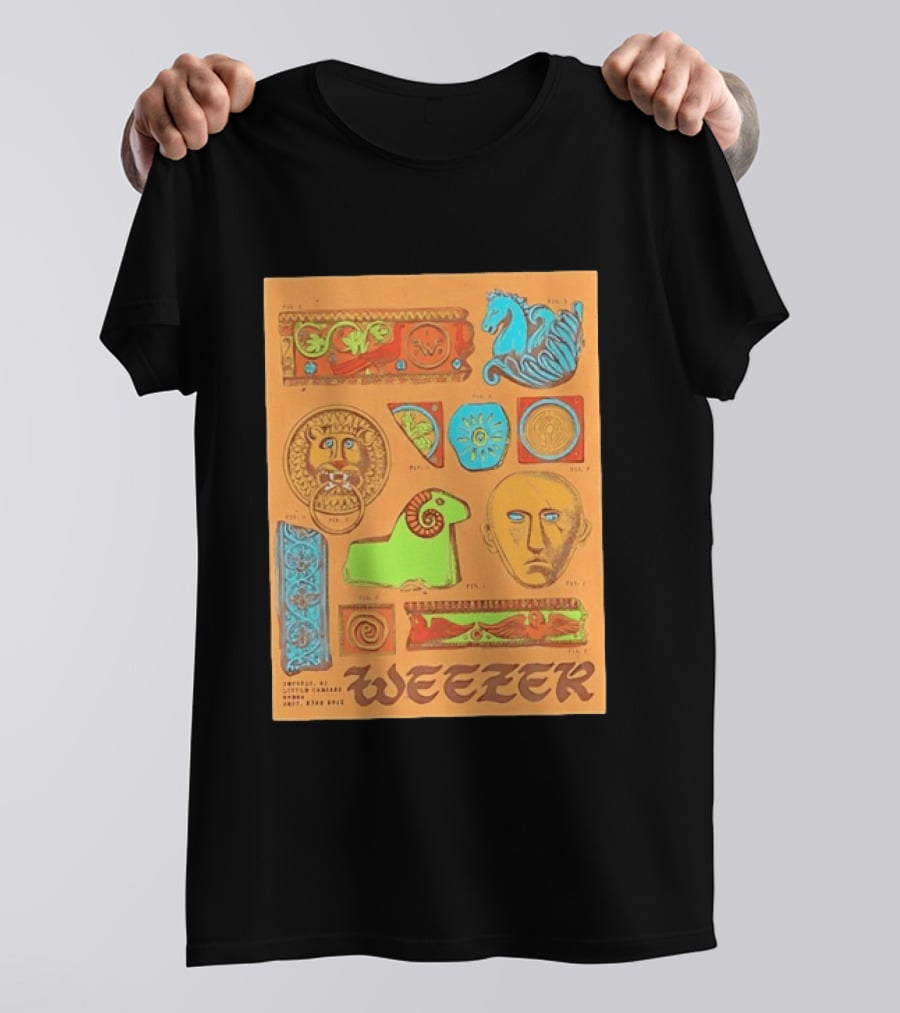 Weezer Detroit Little Caesars Arena September 27 2024 T-Shirt
