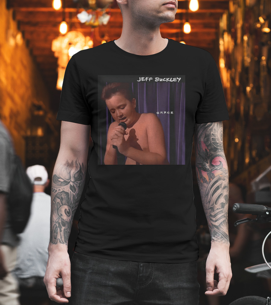 Jeff Buckley Grace Gibby Photo Image T-Shirt