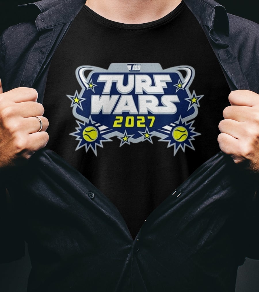 Turf Wars 2027 Softball Tournament Event T-Shirt