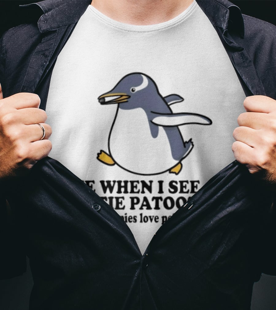 Penguin Me When I See A Cutie Patootie Cutie Pies Love Pebbles T-Shirt