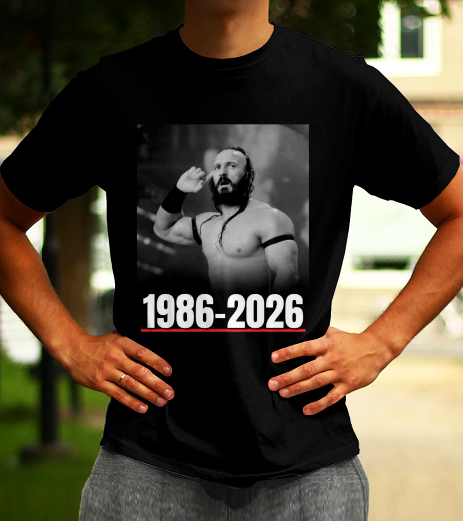 AEW Announced That Benjamin Satterley Known As Pac Passed Away 1986 2026 T-Shirt