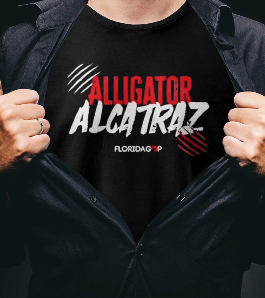 Alligator Alcatraz Florida Gop T-Shirt