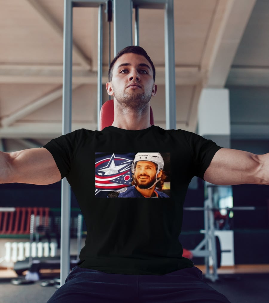 Columbus Blue Jackets Kirill Marchenko Latest Highlights T-Shirt
