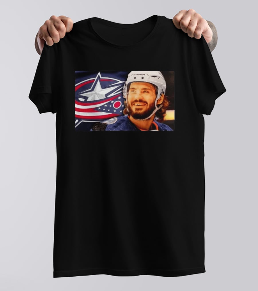 Columbus Blue Jackets Kirill Marchenko Latest Highlights T-Shirt