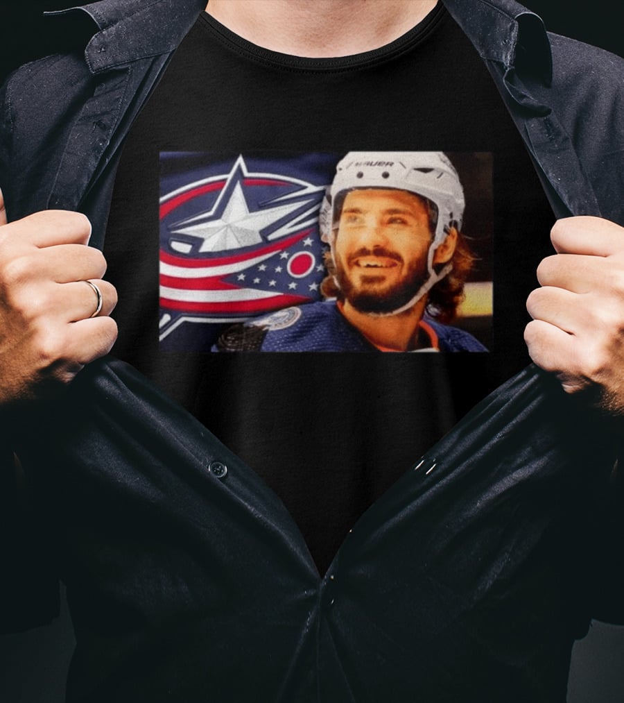 Columbus Blue Jackets Kirill Marchenko Latest Highlights T-Shirt