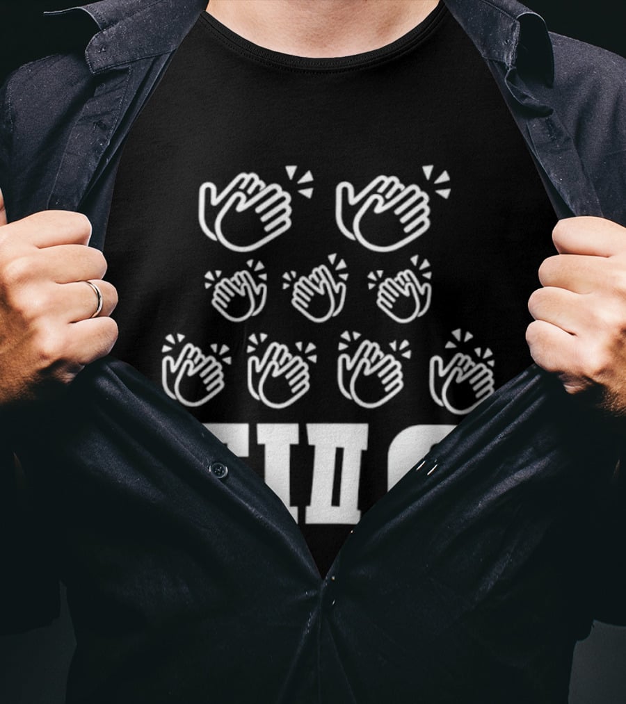 TII Clap Hands Baseball Pitcher T-Shirt
