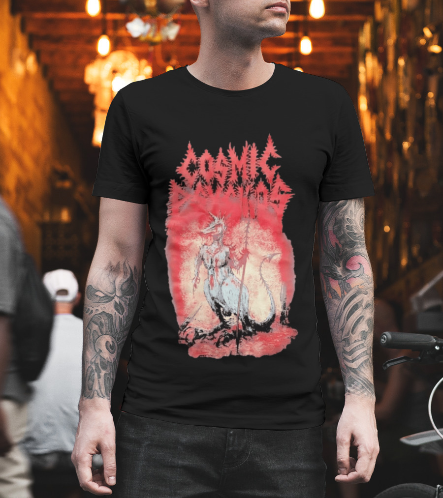 Cosmic Psychos Devil Kangaroo Australian Punk T-Shirt