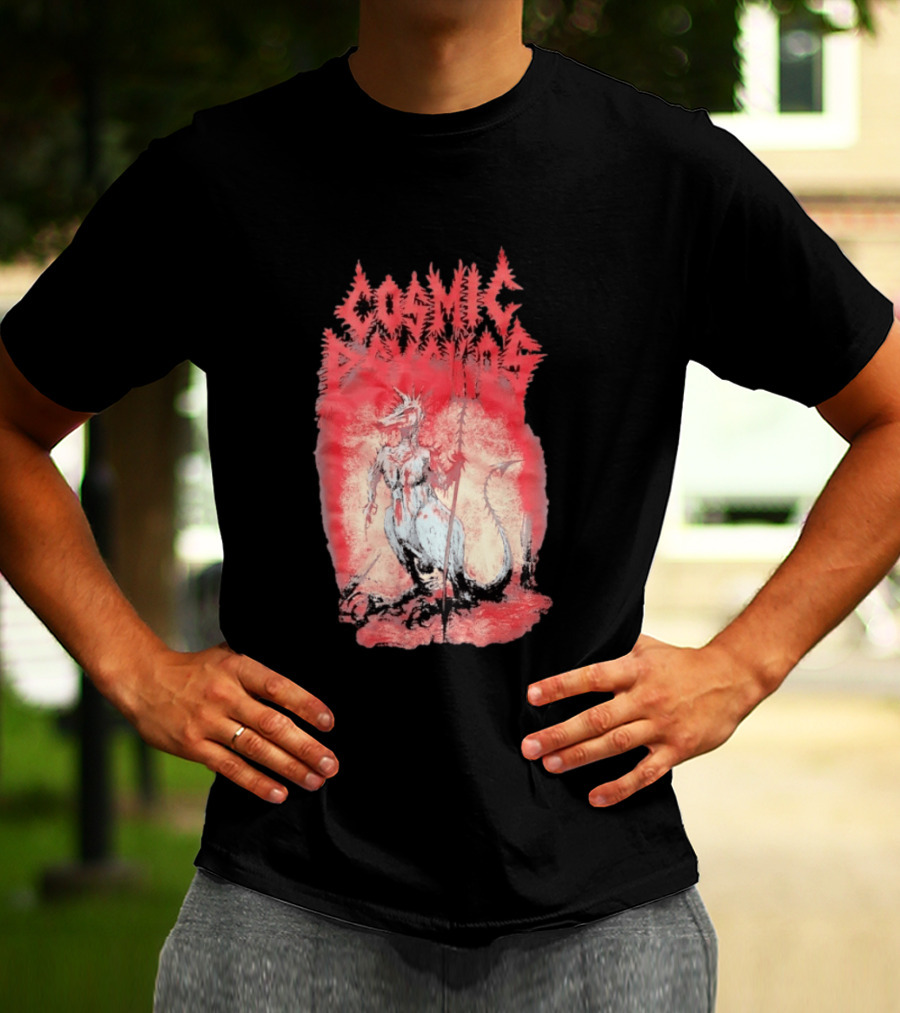 Cosmic Psychos Devil Kangaroo Australian Punk T-Shirt