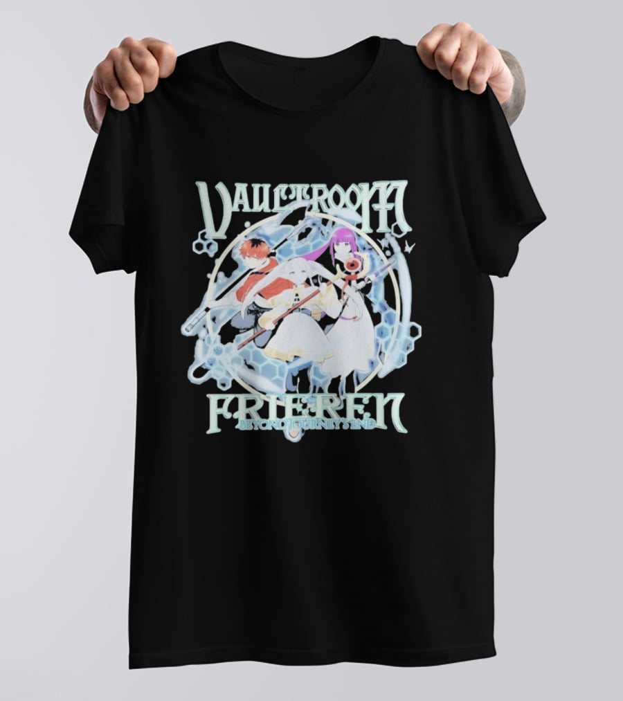 Vaultroom Frieren Beyond Journey's End Character Circle T-Shirt