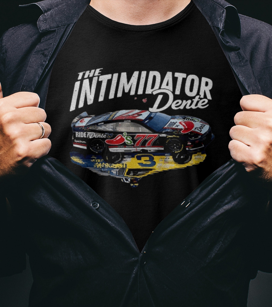The Intimidator Dente Nascar Racing 77 Car Rider Spectrum T-Shirt