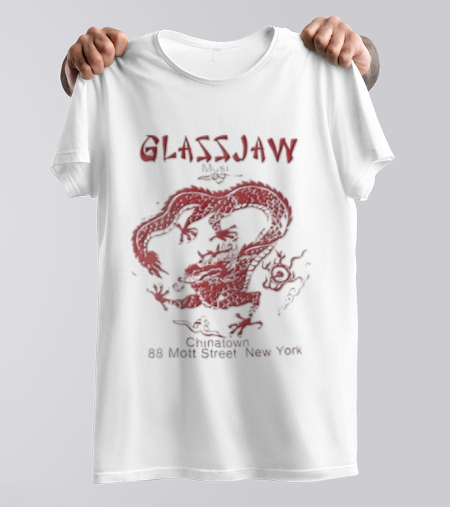 Glassjaw Chinatown Dragon 88 Mott Street New York T-Shirt