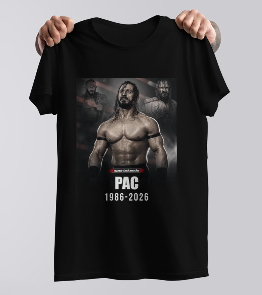 Sportskeeda Pac 1986 2026 Wrestling T-Shirt