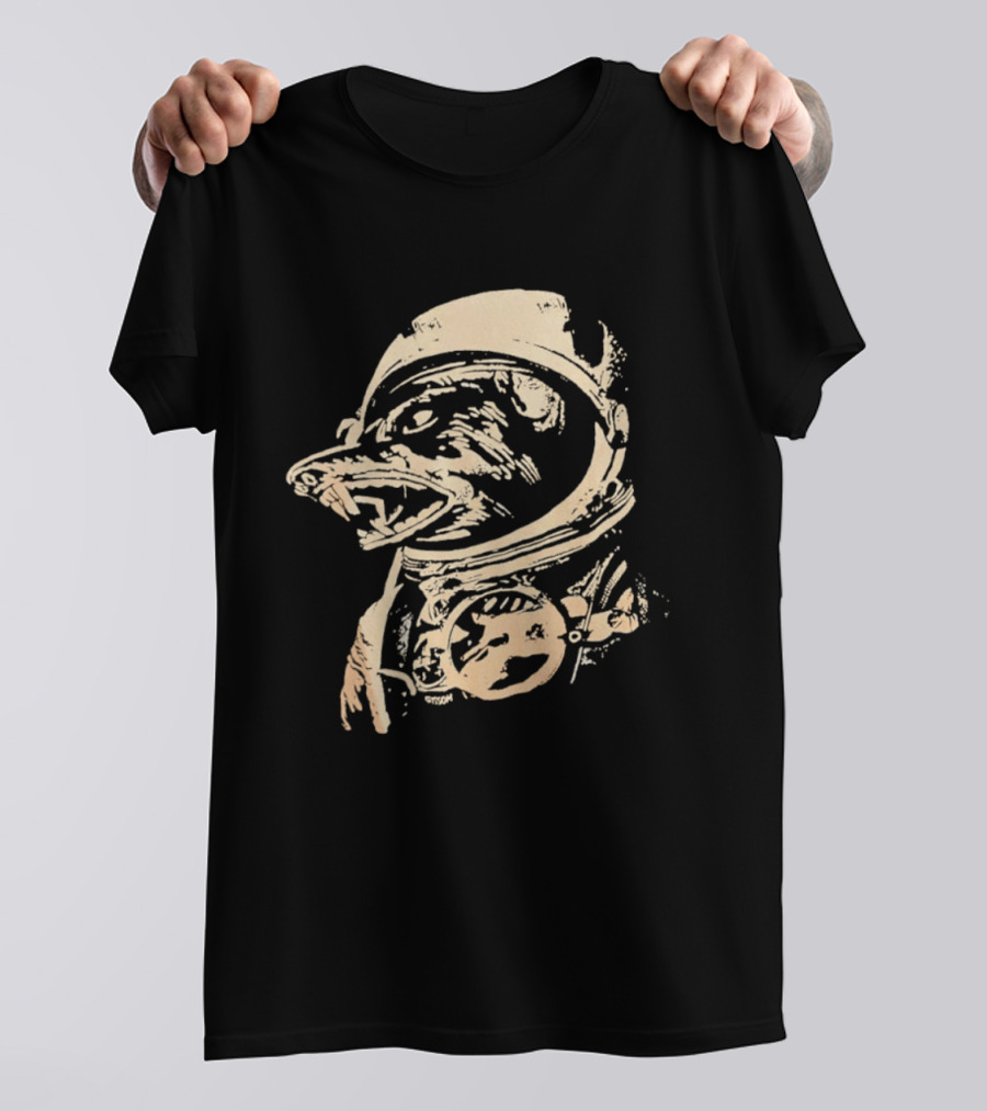 Stussy Astronaut Rat Space Streetwear T-Shirt