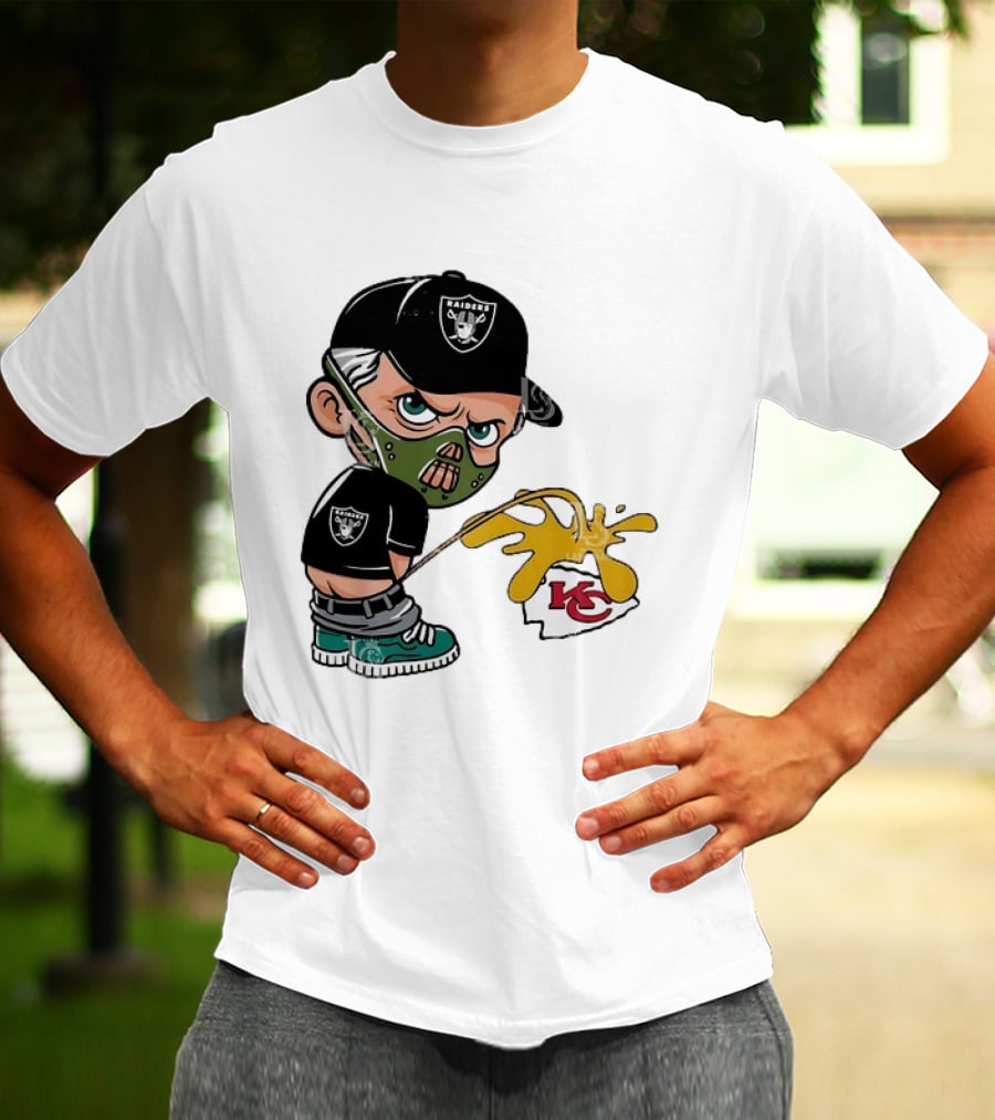 Las Vegas Raiders Fan Prank On Kansas City Chiefs Rivalry T-Shirt