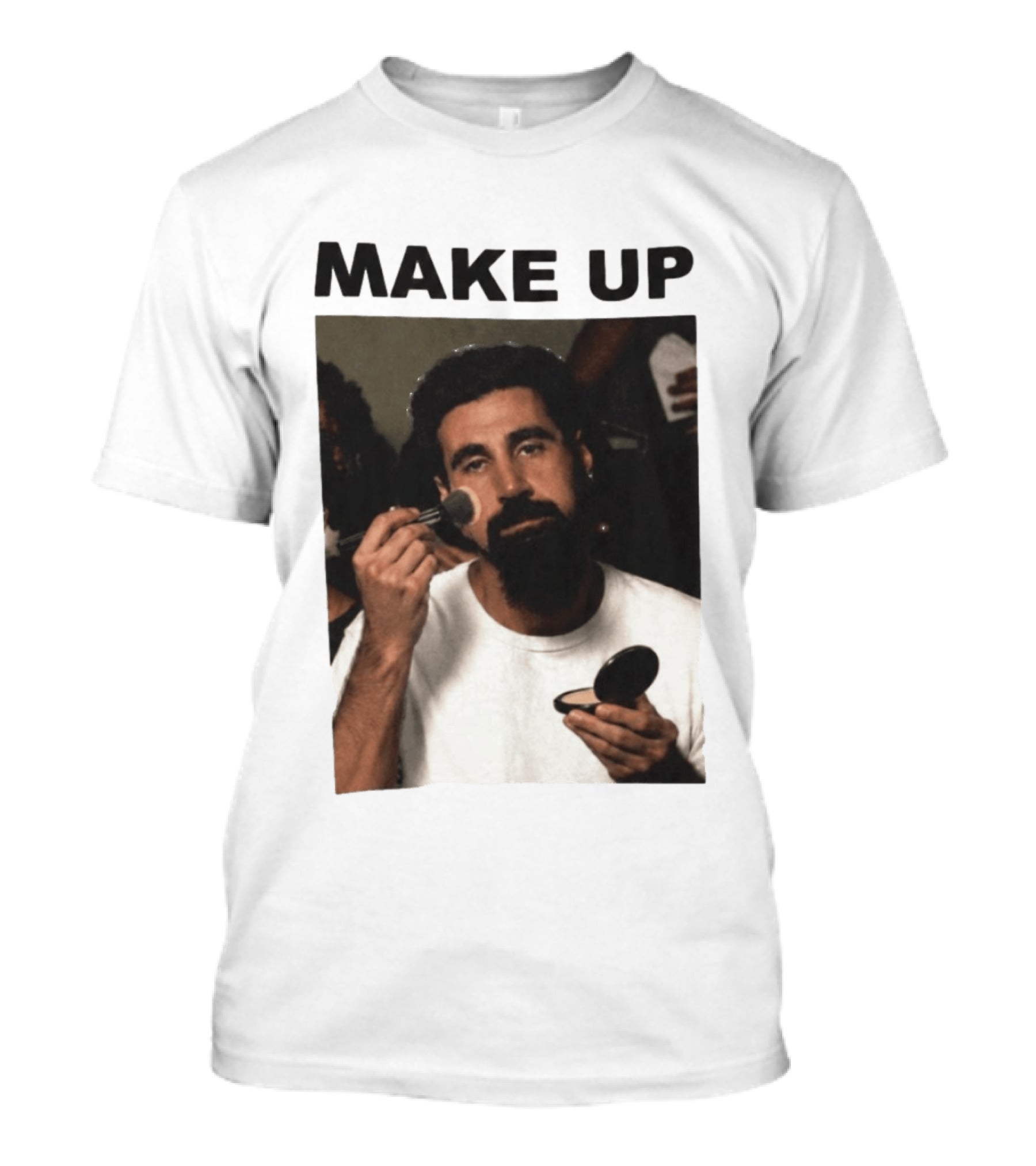 Soad Brazil Makeup Celebrity Face Applying Powder T-Shirt