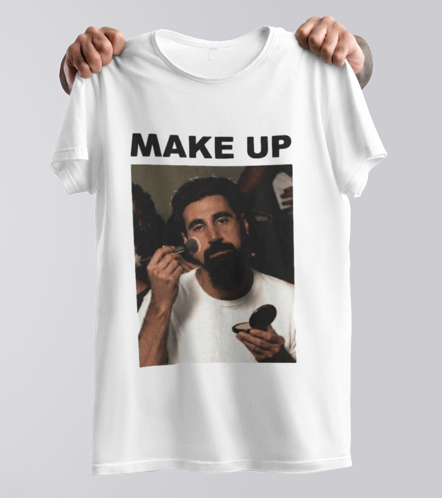 Soad Brazil Makeup Celebrity Face Applying Powder T-Shirt