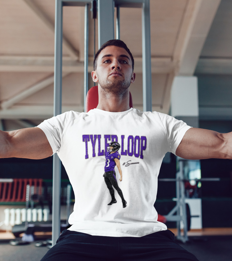 Tyler Loop Siuuuuuu Football The Ravens Player Celebration T-Shirt