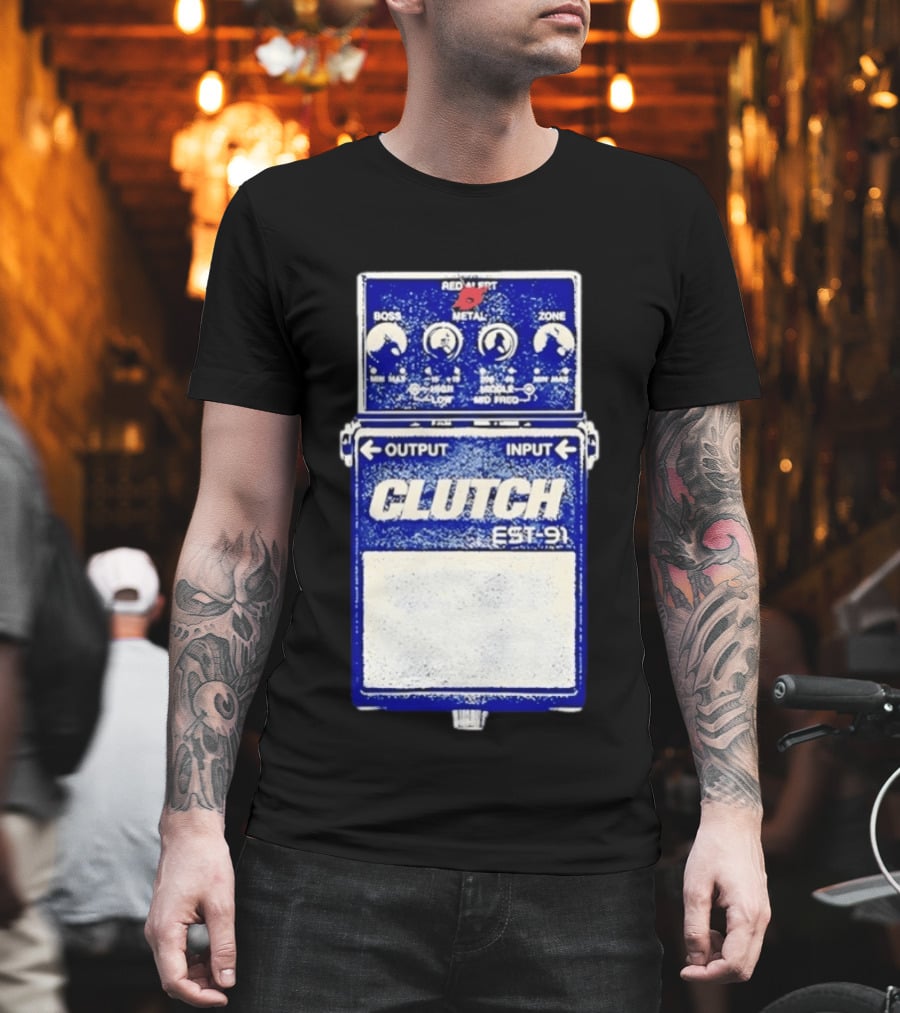 Boss Metal Zone Clutch Est 91 Rock Music Pedal T-Shirt