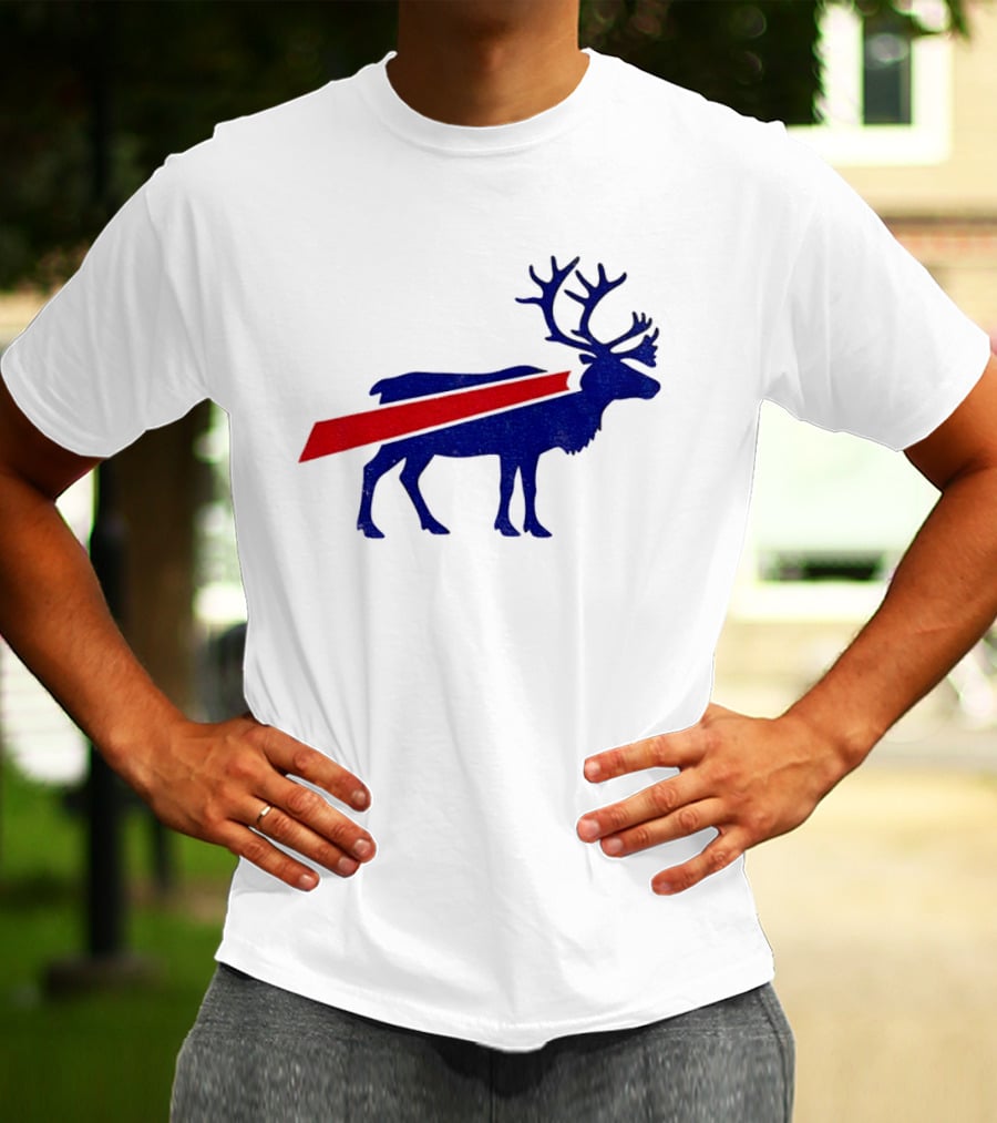 Buffalo Bills Reindeer Christmas Edition T-Shirt