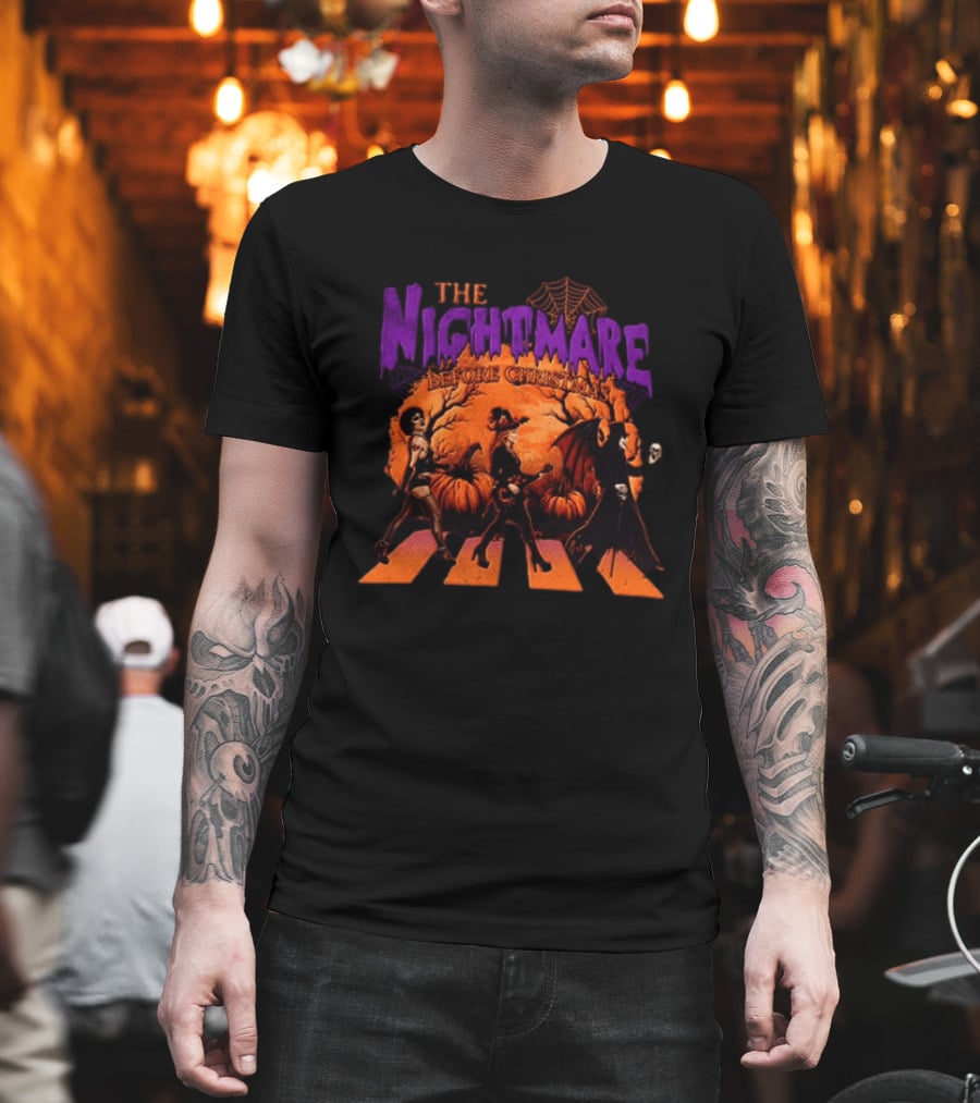 The Nightmare Before Christmas Ozzy Tim Curry Dolly Halloween Costume Twist T-Shirt