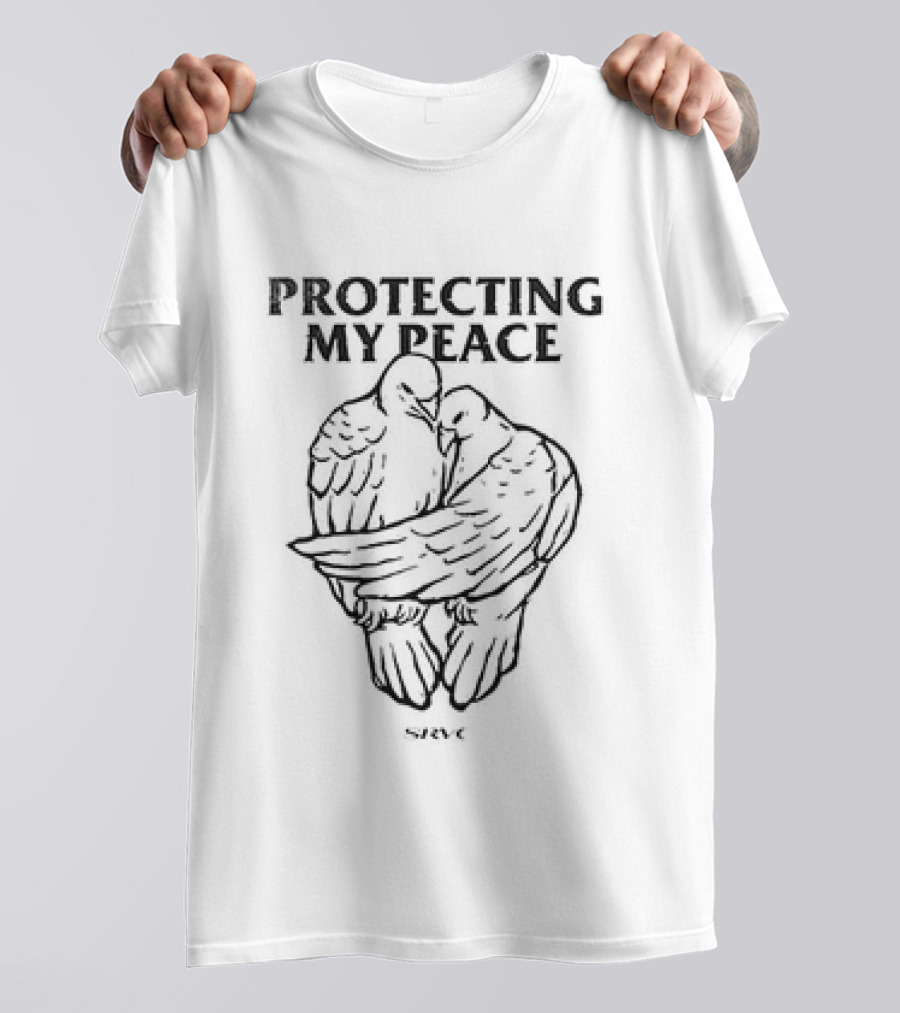 Las Vegas Protecting My Peace Birds Artistry T-Shirt