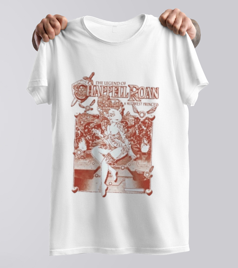 The Legend Of Chappell Roan A Midwest Princess Fantasy Adventure Aesthetic T-Shirt