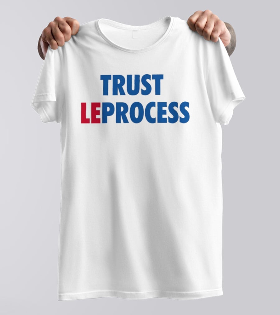 Trust Le Process Philadelphia 76ers Joel Embiid Team T-Shirt