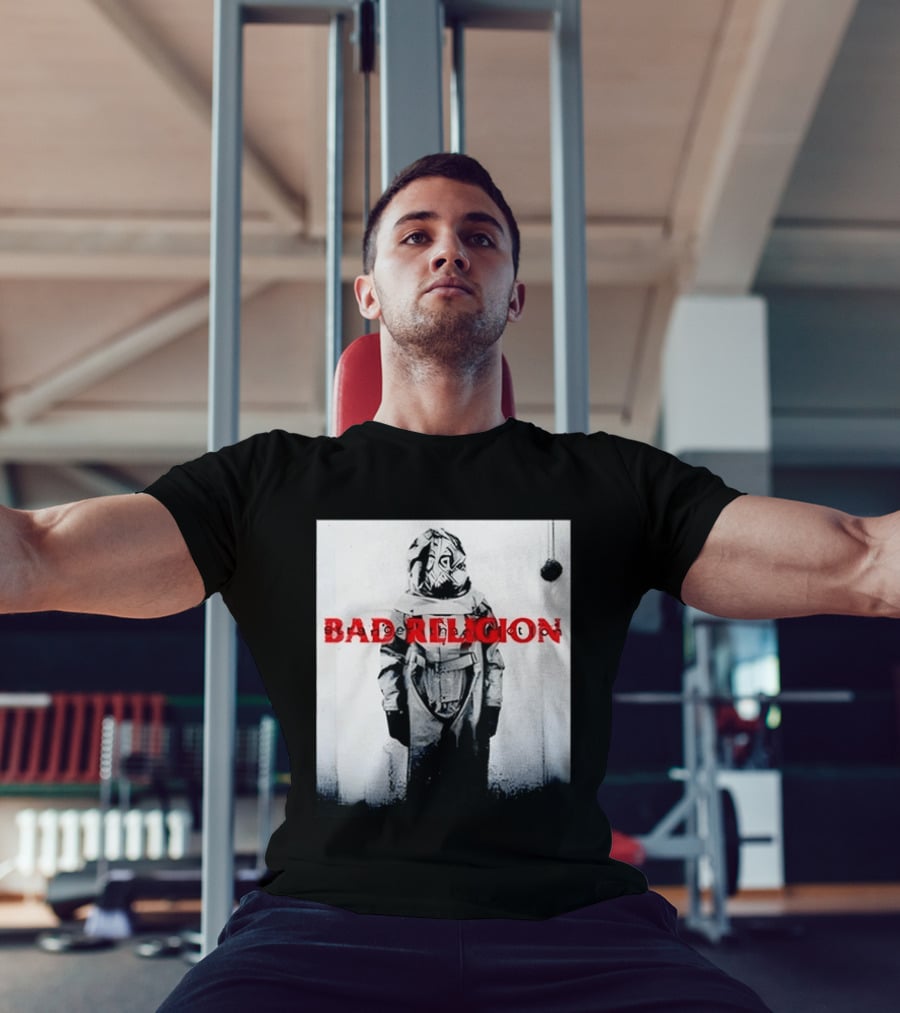 Bad Religion Stranger Than Fiction Punk Rock Hazmat Suit T-Shirt