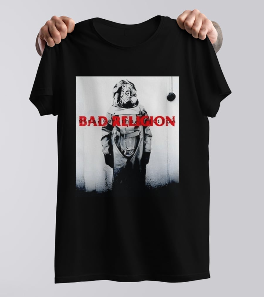 Bad Religion Stranger Than Fiction Punk Rock Hazmat Suit T-Shirt
