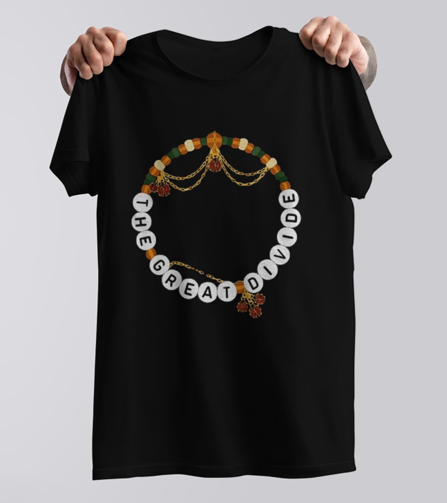 Noah Kahan The Great Divide Bracelet Beaded Chain T-Shirt