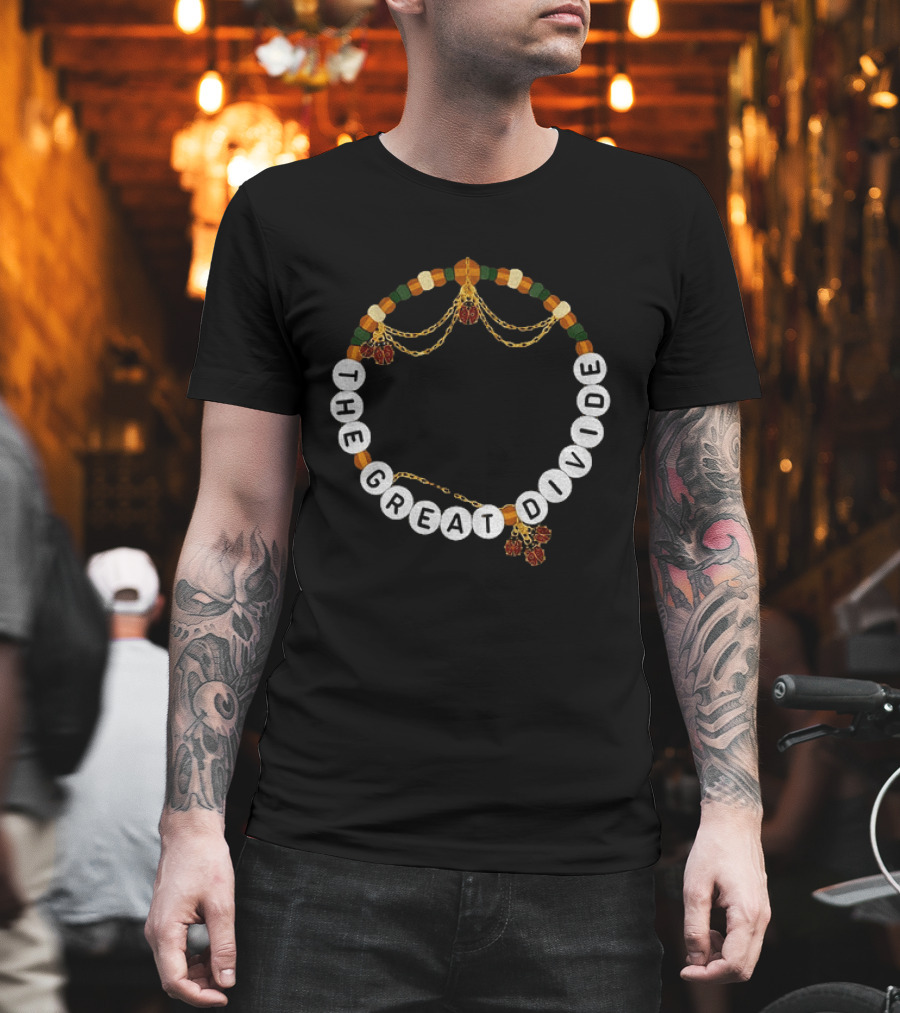 Noah Kahan The Great Divide Bracelet Beaded Chain T-Shirt