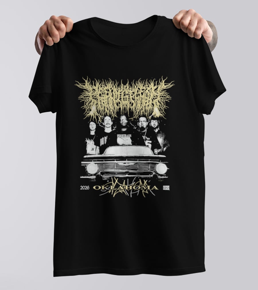 Oklahoma 2026 Evangelion Streetwear Car And Characters T-Shirt