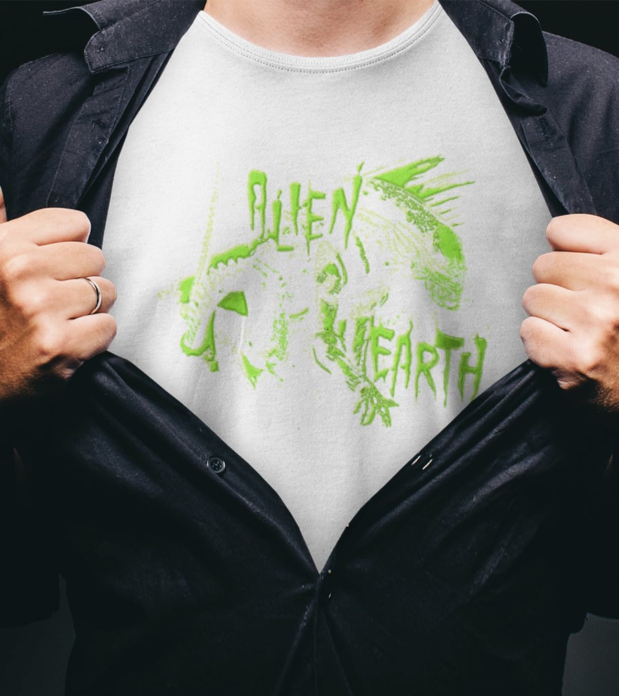 Alien Earth Xenomorph Creature Legendary Movie Monster T-Shirt
