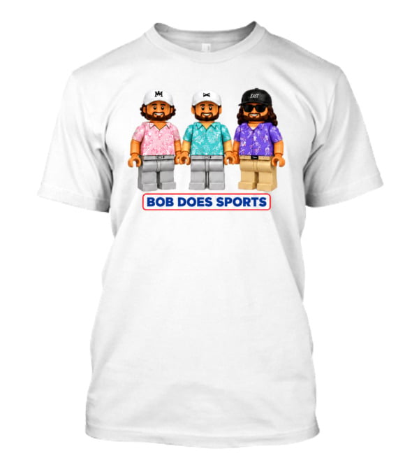 Bob Does Sports Fun Lego Figures With Hats And Sunglasses T-Shirt