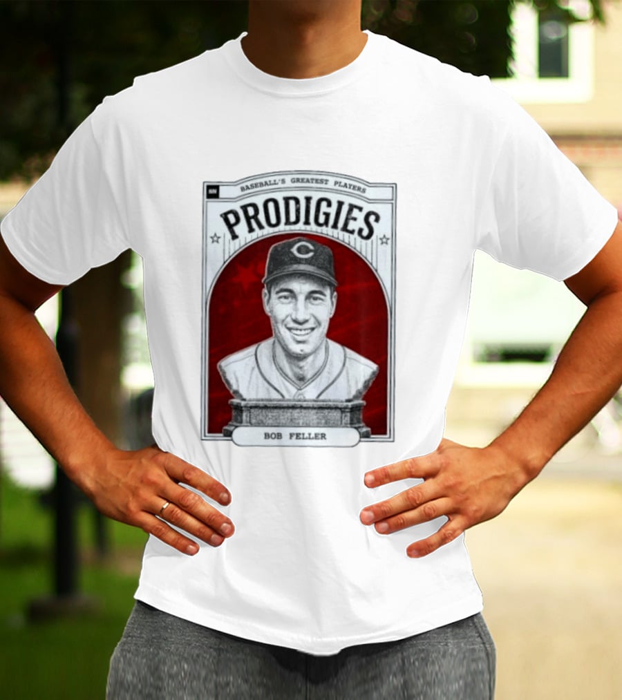 Baseball's Greatest Players Prodigies Bob Feller T-Shirt