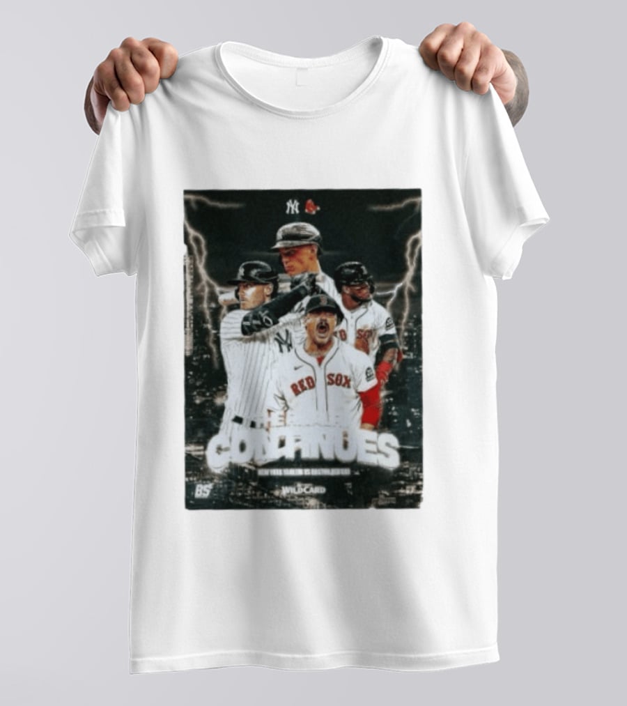 Boston Red Sox Vs New York Yankees 2026 Wildcard Rivalry Continues T-Shirt