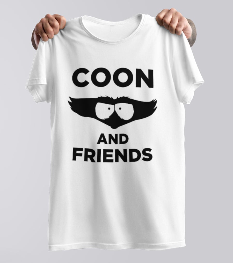 Coon And Friends Superhero Parody Iconic Cartoon Spoof T-Shirt