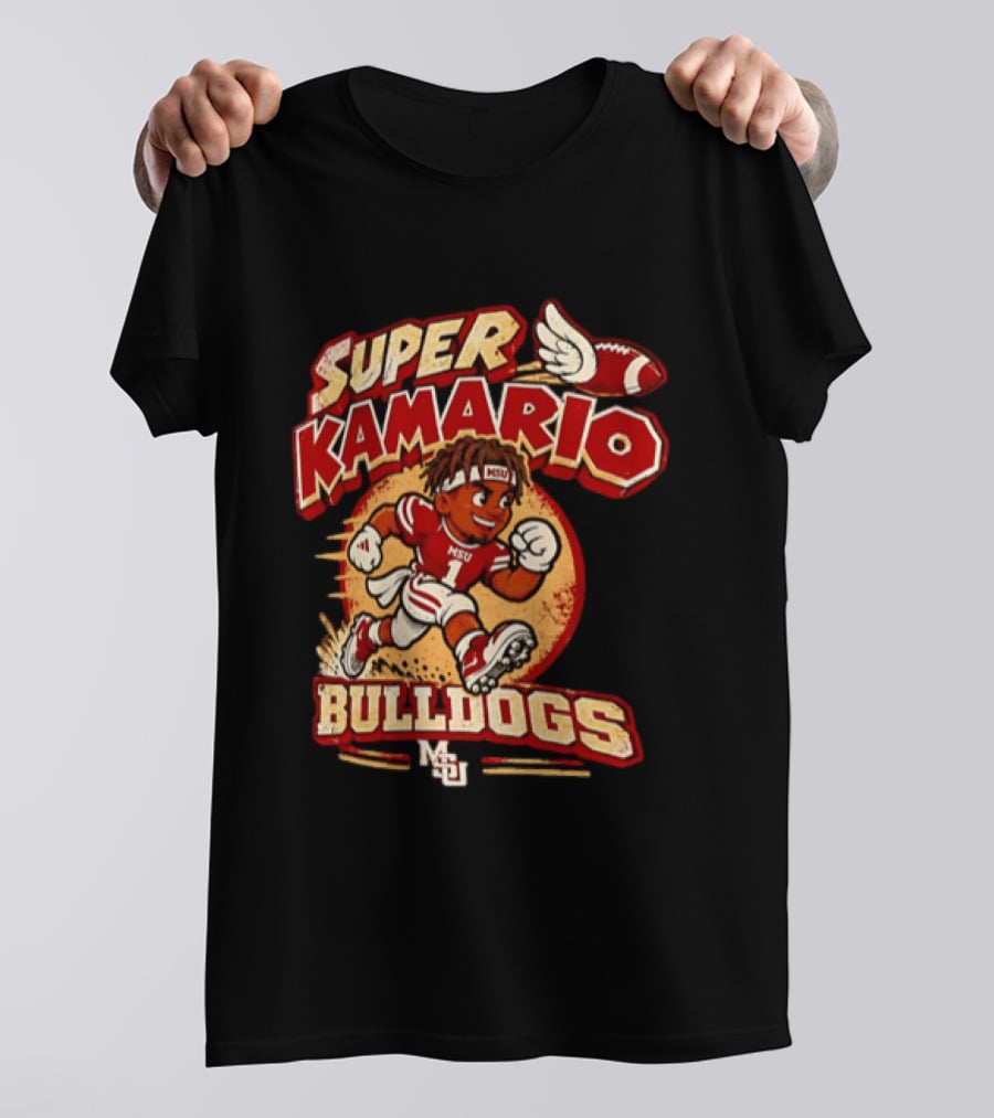 Super Kamario Mississippi State Bulldogs MSU T-Shirt