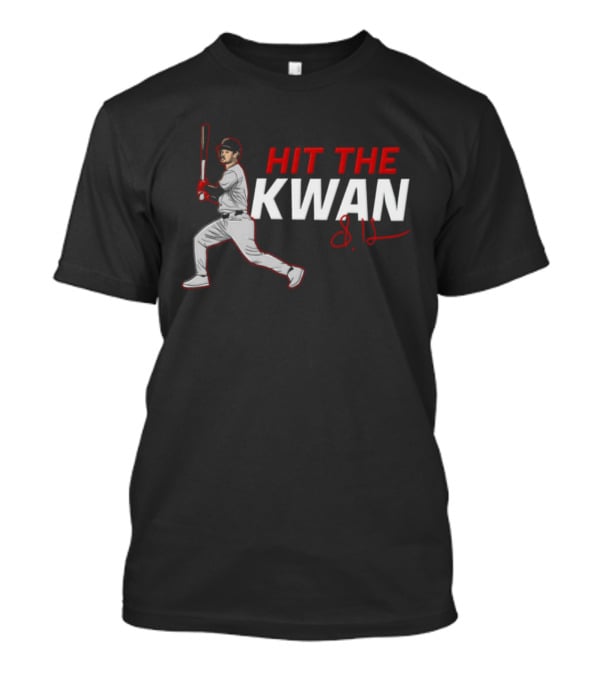 Cleveland Guardians MLB Steven Kwan Hit The Kwan Baseball 8.12 T-Shirt