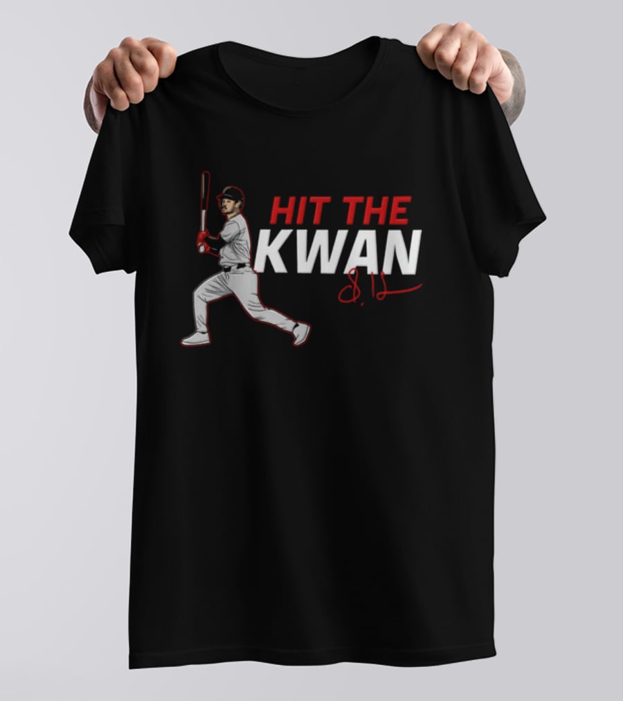 Cleveland Guardians MLB Steven Kwan Hit The Kwan Baseball 8.12 T-Shirt