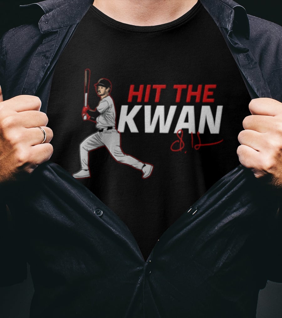 Cleveland Guardians MLB Steven Kwan Hit The Kwan Baseball 8.12 T-Shirt