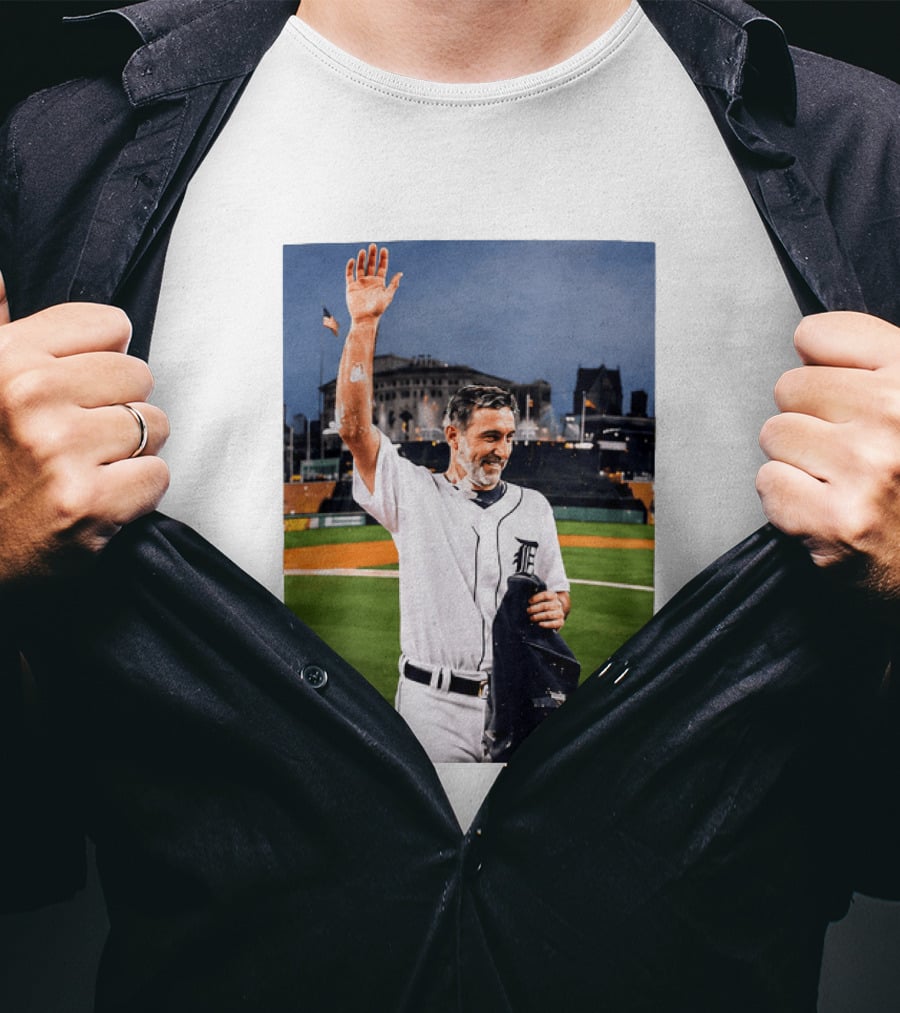 Justin Verlander Detroit Tigers Baseball Farewell Game T-Shirt