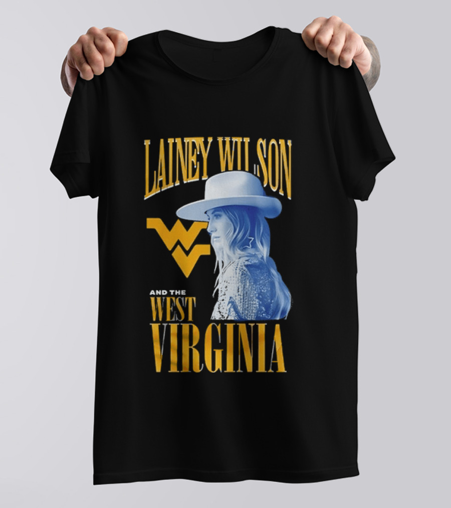 Lainey Wilson West Virginia Mountaineers Fan T-Shirt